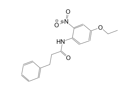 N-(4-ethoxy-2-nitrophenyl)-3-phenylpropanamide