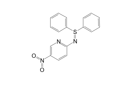 2-(S,S-Diphenylsulfilimino)-5-nitropyridine