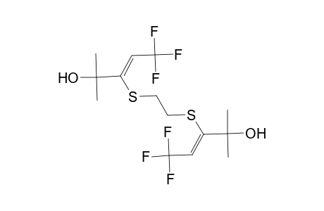 (Z)-5,5,5-trifluoro-2-methyl-3-[2-[(Z)-1,1,1-trifluoro-4-hydroxy-4-methylpent-2-en-3-yl]sulfanylethylsulfanyl]pent-3-en-2-ol