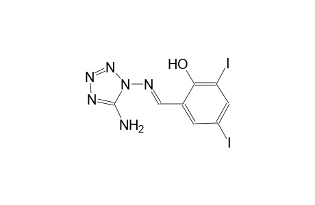 2-{(E)-[(5-amino-1H-tetraazol-1-yl)imino]methyl}-4,6-diiodophenol