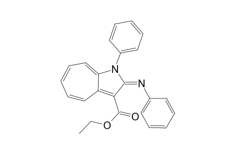 Ethyl 1-Phenyl-2-phenylimino)cyclohepta[b]pyrrole-3-carboxylate