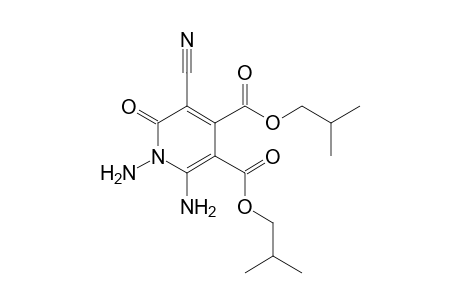 1,2-Diamino-5-cyano-6-keto-pyridine-3,4-dicarboxylic acid diisobutyl ester