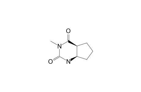 CIS-3-METHYL-1,2,3,4A,5,6,7,7A-OCTAHYDRO-CYCLOPENTA-[D]-PYRIMIDINE-2,4-DIONE