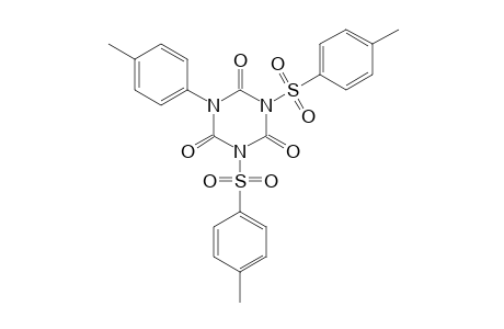 1,3-bis(p-tolylsulfonyl)-5-p-tolyl-s-triazine-2,4,6(1H,3H,5H)-trione