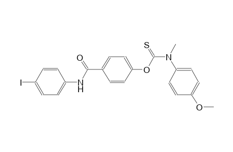 carbamothioic acid, (4-methoxyphenyl)methyl-, O-[4-[[(4-iodophenyl)amino]carbonyl]phenyl] ester