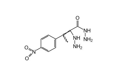 alpha-HYDRAZINO-beta-METHYL-p-NITROCINNAMIC ACID, HYDRAZIDE