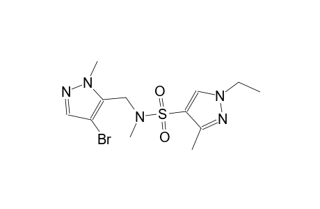 1H-pyrazole-4-sulfonamide, N-[(4-bromo-1-methyl-1H-pyrazol-5-yl)methyl]-1-ethyl-N,3-dimethyl-