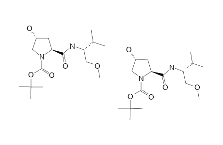 (2S,2'S,4R)-N-TERT.-BUTYLOXYCARBONYL-2-[[N-[(2'-HYDROXYMETHYL-2'-ISOPROPYL)-METHYL]-1'-AMINO]-CARBONYL]-4-HYDROXYLPROLINE