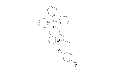 (4S,5R)-4-hydroxy-4-[(4-methoxyphenoxy)methyl]-5-[(1E)-1-(trityloxymethyl)buta-1,3-dienyl]cyclopent-2-en-1-one