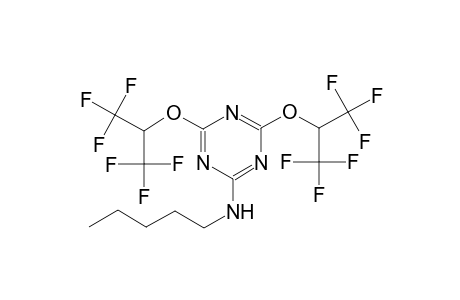 1,3,5-triazin-2-amine, N-pentyl-4,6-bis[2,2,2-trifluoro-1-(trifluoromethyl)ethoxy]-