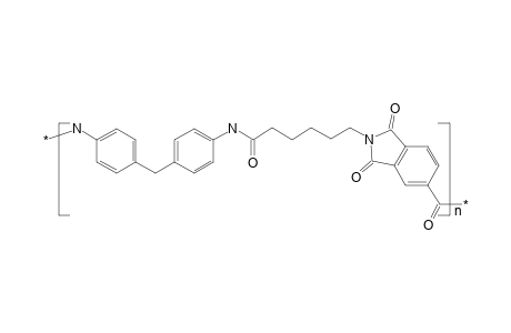 Aliphatic-aromatic poly(amidoimide)