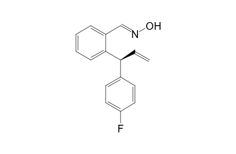 (E)-(S)-O-[1-(4-Fluorophenyl)prop-2-enyl]benzaldehyde oxime