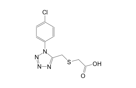 acetic acid, [[[1-(4-chlorophenyl)-1H-tetrazol-5-yl]methyl]thio]-