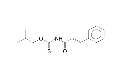 O-ISOBUTYL N-(3-PHENYLPROPENOYL)THIOCARBAMATE
