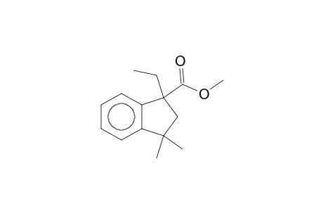 Methyl 1-ethyl-3,3-dimethyl-1-indanecarboxylate