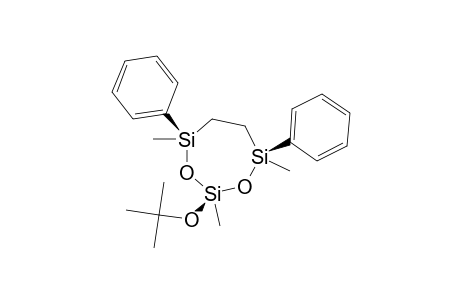 2-TERT.-BUTOXY-2,4,7-TRIMETHYL-4,7-DIPHENYL-1,3-DIOXA-2,4,7-TRISILACYCLOHEPTANE