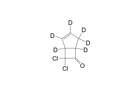 7,7-Dichlorobicyclo[3.2.0]hept-2-en-6-one-1,2,3,4,4,5-d(6)