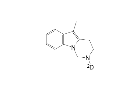 2-D-5-Methyl-1,2,3,4-tetrahydropyrimido-[3,4-a]-indole