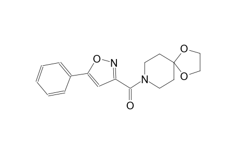 1,4-dioxa-8-azaspiro[4.5]decane, 8-[(5-phenyl-3-isoxazolyl)carbonyl]-