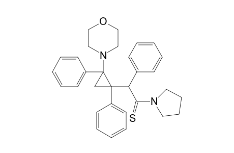 (2-Morpholino-1,2-diphenylcyclopropyl)phenylthioacetopyrroline