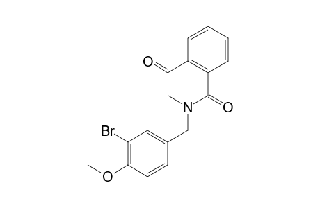 N-(3-Bromo-4-methoxybenzyl)-2-formyl-N-methylbenzamide