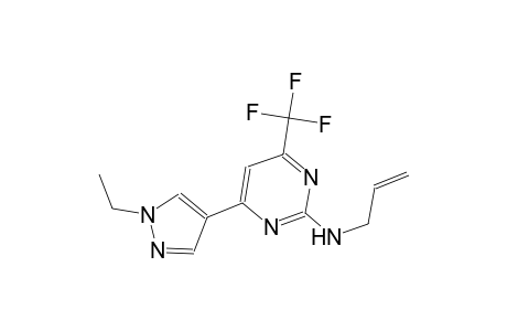 2-pyrimidinamine, 4-(1-ethyl-1H-pyrazol-4-yl)-N-(2-propenyl)-6-(trifluoromethyl)-