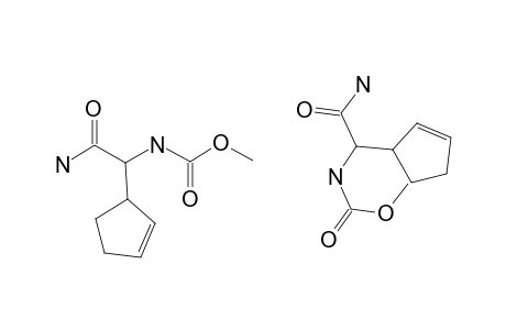 2-[(METHOXYCARBONYL)-AMINO]-2-(2-CYCLOPENTENYL)-ACETAMIDE