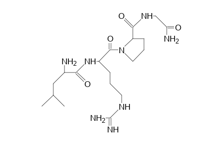 Leucyl-arginyl-prolyl-glycyl-amide