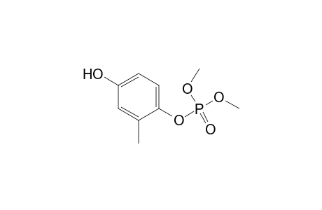 Phosphoric acid, 4-hydroxy-2-methylphenyl dimethyl ester