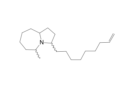 5-methyl-3-non-8-enyl-2,3,5,6,7,8,9,9a-octahydro-1H-pyrrolo[1,2-a]azepine