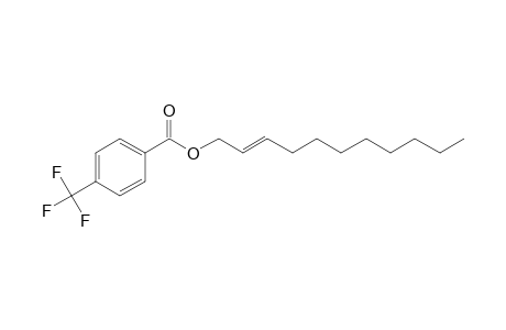4-(Trifluoromethyl)benzoic acid, undec-2-enyl ester