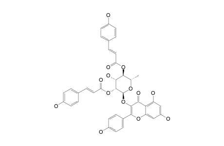 KAEMPFEROL-3-(2,4-DI-E-PARA-COUMAROYL-ALPHA-L-RHAMNOPYRANOSIDE)