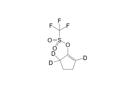 (2,5,5-trideuteriocyclopenten-1-yl) trifluoromethanesulfonate