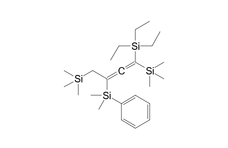3-Dimethylphenylsilyl-1-triethylsilyl-1,4-bis(trimethylsilyl)-1,2-butadiene