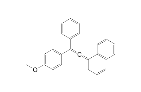 (1-(4-Methoxyphenyl)hexa-1,2,5-triene-1,3-diyl)dibenzene