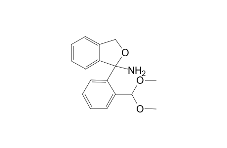 1,3-Dhydro-1-[2-(dimethoxymethyl)phenyl]-1-isobenzofuranamine