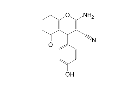 4H-1-benzopyran-3-carbonitrile, 2-amino-5,6,7,8-tetrahydro-4-(4-hydroxyphenyl)-5-oxo-