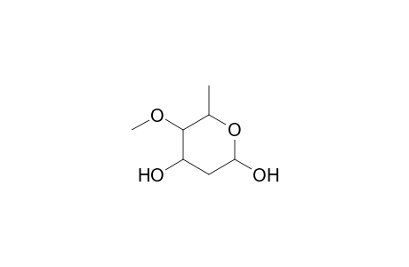 2,4-Dihydroxy-5-methoxy-6-methyl-tetrahydropyran
