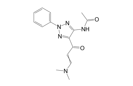 N-[5-(3-Dimethylamino-acryloyl)-2-phenyl-2H-[1,2,3]triazol-4-yl)-acetamide