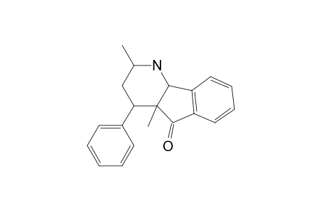 2,4a-Dimethyl-5-oxo-4-phenyl-1H-2,3,4,4a,5,9b-hexahydroindeno[1,2-b]pyridine