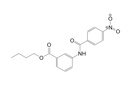 benzoic acid, 3-[(4-nitrobenzoyl)amino]-, butyl ester