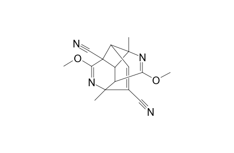 3,12-DICYANO-4,8-DIMETHOXY-1,6-DIMETHYL-5,9-DIAZATETRACYCLO-[4.3.3.0(2,7).0(3,10)]-DODECA-4,8,11-TRIENE