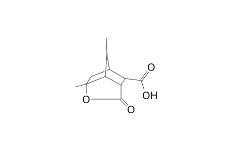 Tricyclo[4.2.1.0(3,7)]nonane-9-carboxylic acid, 3,8-dimethyl-5-oxo-4-oxa-
