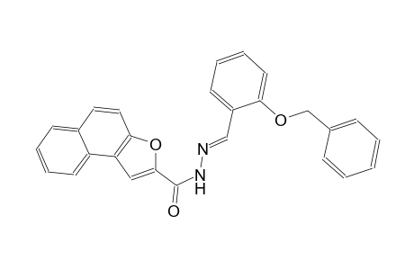 N'-{(E)-[2-(benzyloxy)phenyl]methylidene}naphtho[2,1-b]furan-2-carbohydrazide