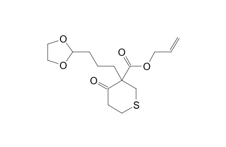 2-PROPENYL_3-[3-(1,3-DIOXOLAN-2-YL)-PROPYL]-TETRAHYDRO-4-OXO-2-H-THIOPYRAN-3-CARBOXYLATE