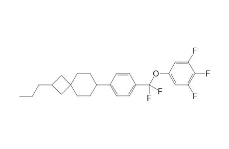 7-[4-[difluoro-(3,4,5-trifluorophenoxy)methyl]phenyl]-2-propyl-spiro[3.5]nonane