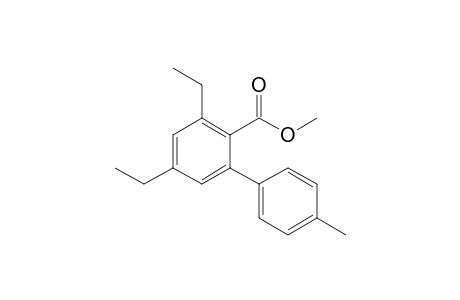 Methyl 3,5-diethyl-4'-methylbiphenyl-2-carboxylate