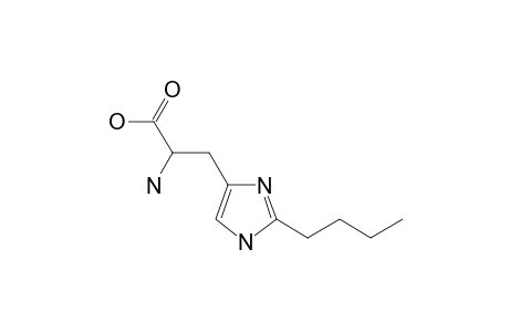 2-amino-3-(2-butyl-3H-imidazol-4-yl)propionic acid
