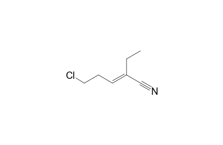 (2E)-5-Chloro-2-ethylpent-2-enitrile