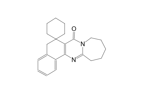 10,11,12,13-tetrahydro-5H-spiro[azepino[2,1-b]benzo[h]quinazoline-6,1'-cyclohexan]-7(9H)-one